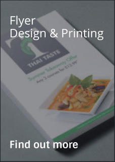 Flyer Design & Printing                Find out more