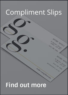 Compliment Slips                Find out more